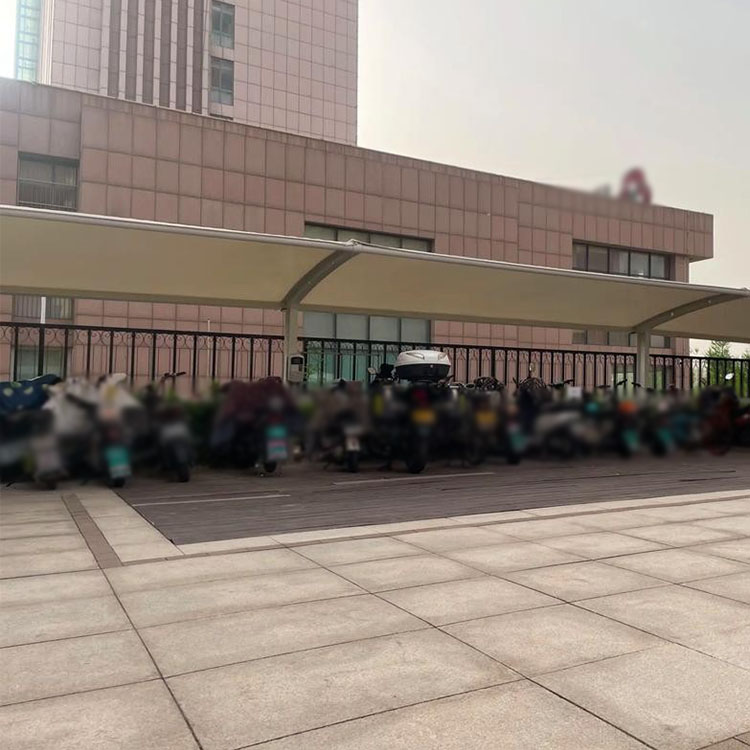 镇江膜结构电动车棚